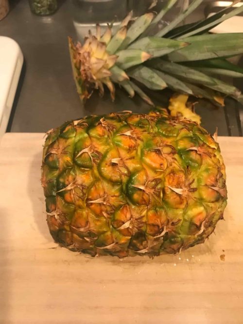 パイナップルの皮