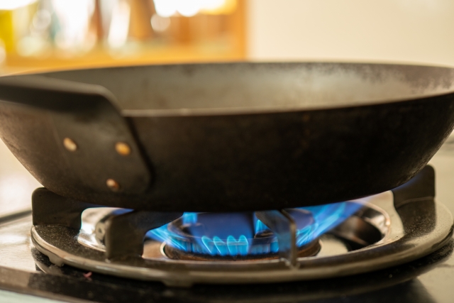 しっかり熱する