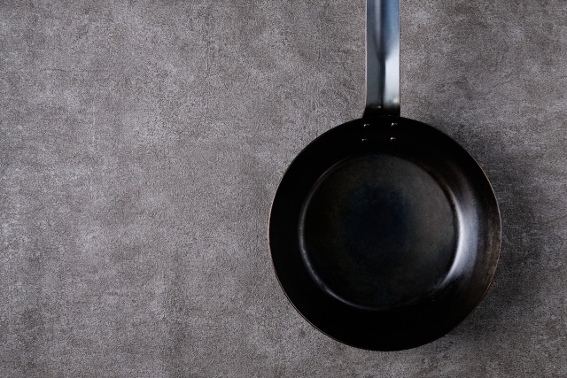 空焼きと油ならし