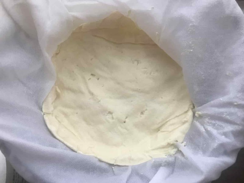 水切りできたところ