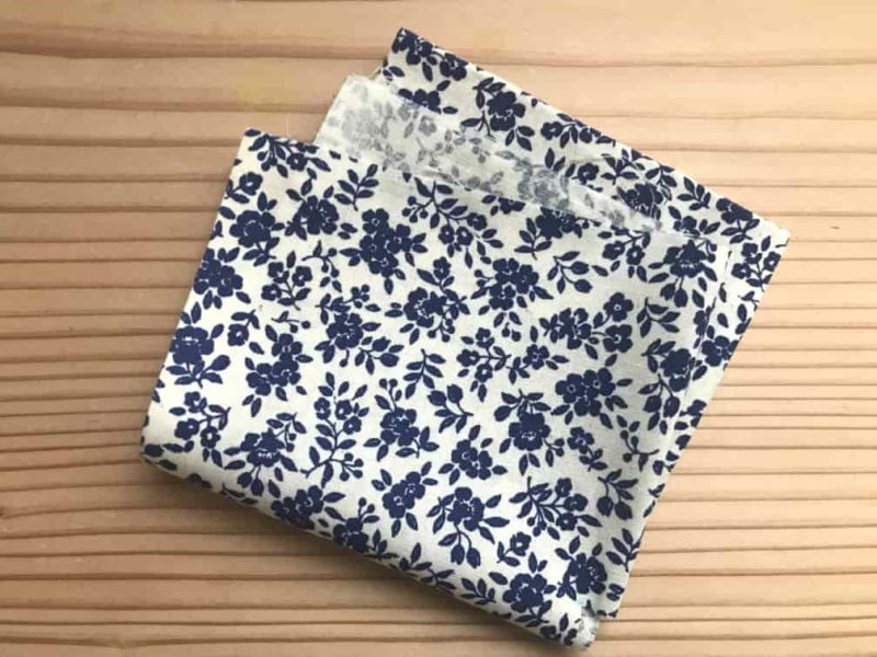 使ったシーチング布