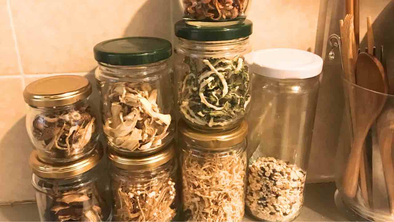 うちの干し瓶たち