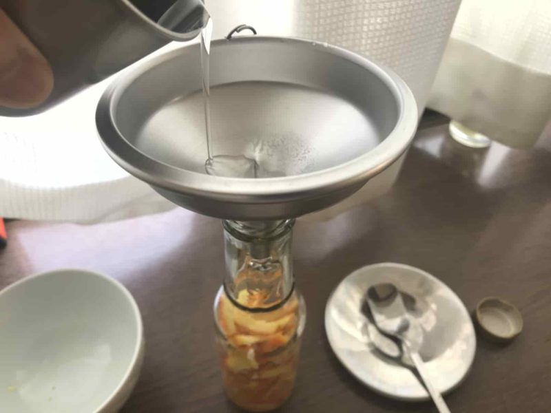 すべての材料を入れる