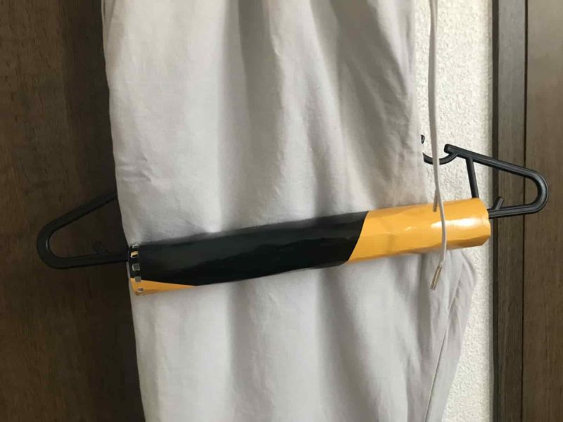 厚紙で折りジワ防止