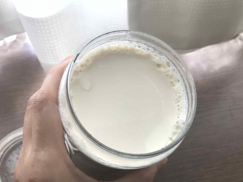 解凍ヨーグルトでもできました